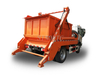 8~10 Tons Swing Arm Garbage Truck FAW Refuse Collecting Skip Load Truck