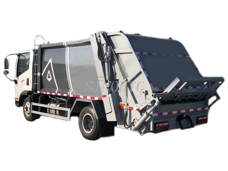 High End FAW 6~8m3 Collecting Refuse Compactor Type Garbage Truck